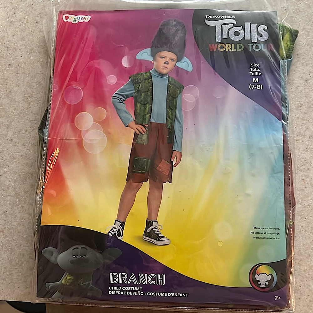 Dreamworks ✨ Trolls World Tour - Branch Child Costume